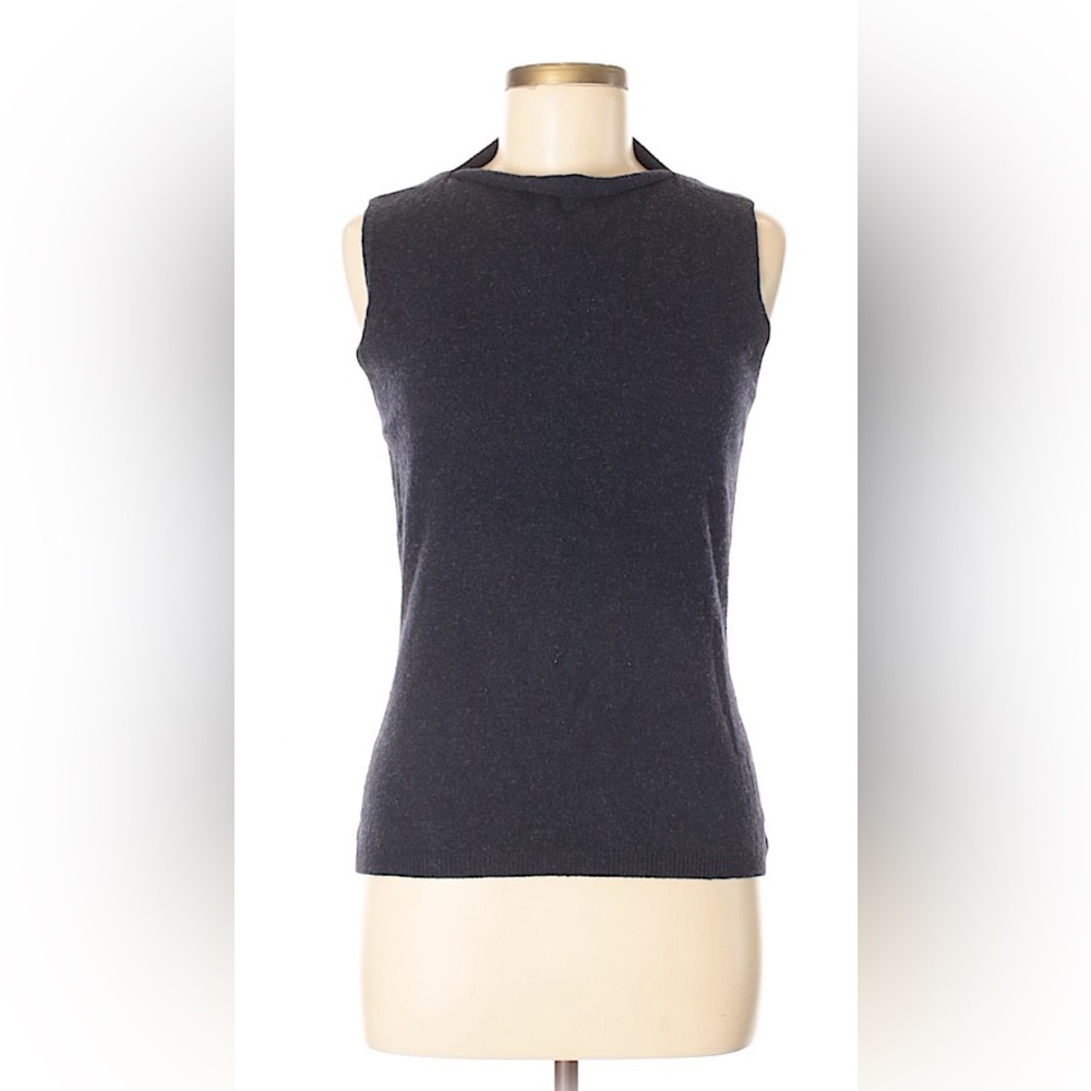 Max Studio Silk Cashmere Blend Pullover Sweater Tank